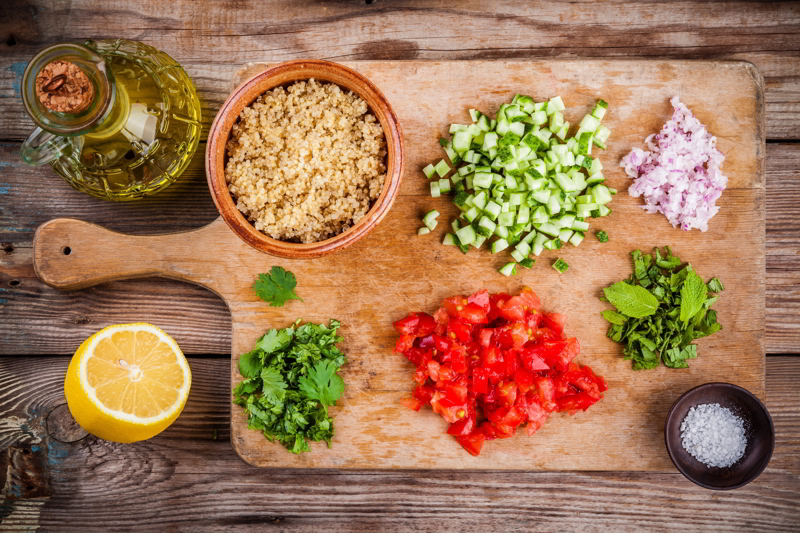 Bulgur con salsa di peperoni bulgur