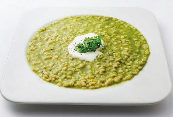 Orzotto ai papaveri di campo orzotto ai papaveri