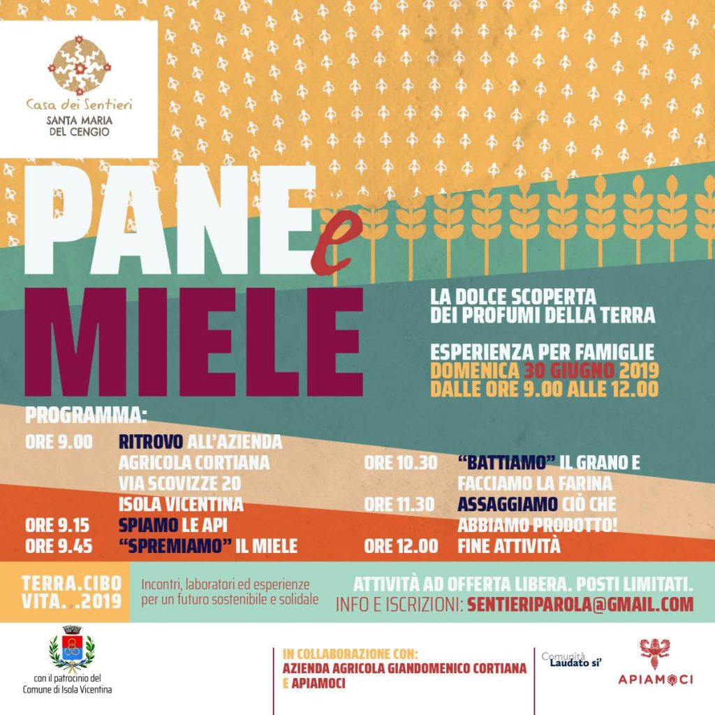Pane e Miele – 30 giugno, Azienda agricola Cortiana