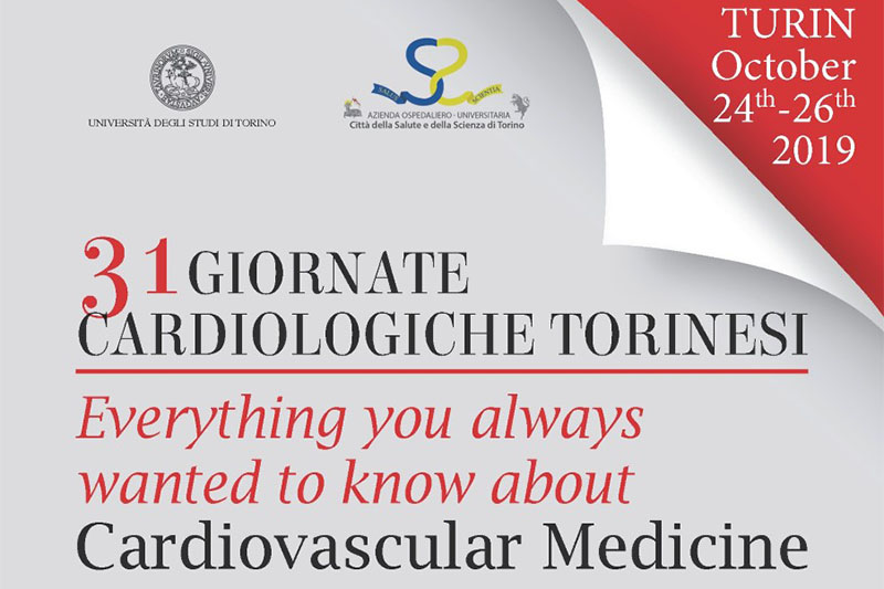 Giornate Cardiologiche Torinesi – 24/26 ottobre, Torino