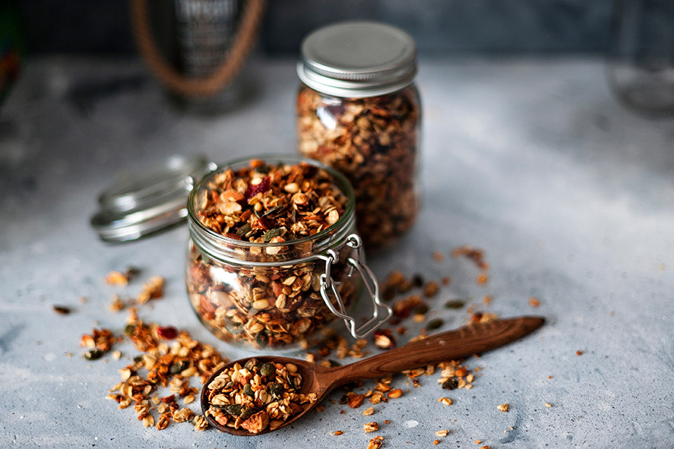 Granola per le feste natalizie