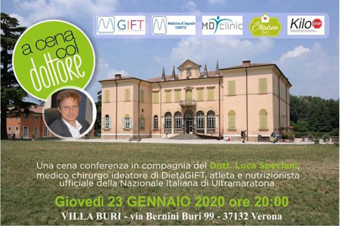 A cena con il dottore – 23 gennaio, Verona