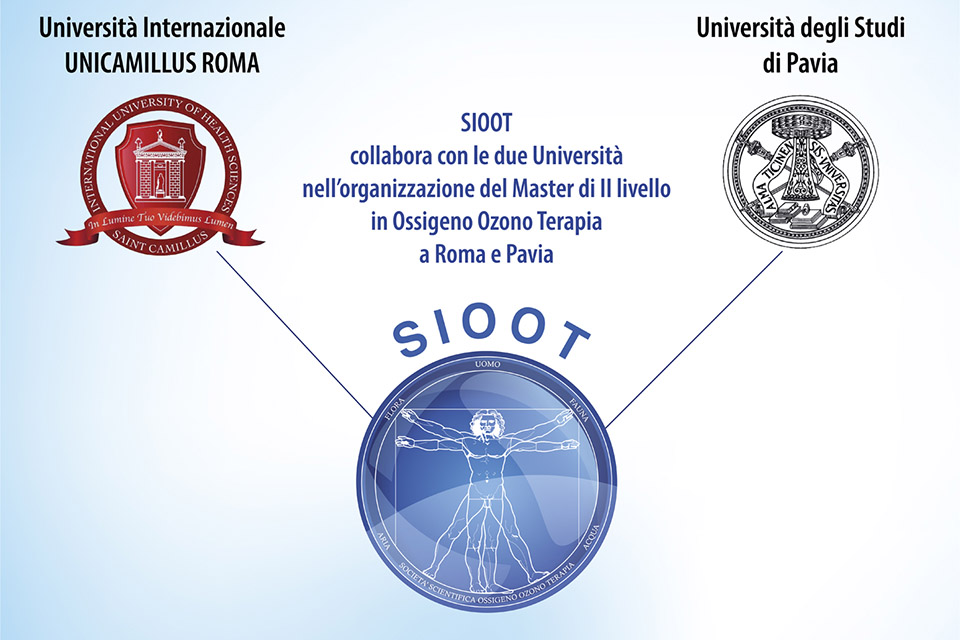 SIOOT, al via il Master Universitario di II livello in Ossigeno Ozono Terapia