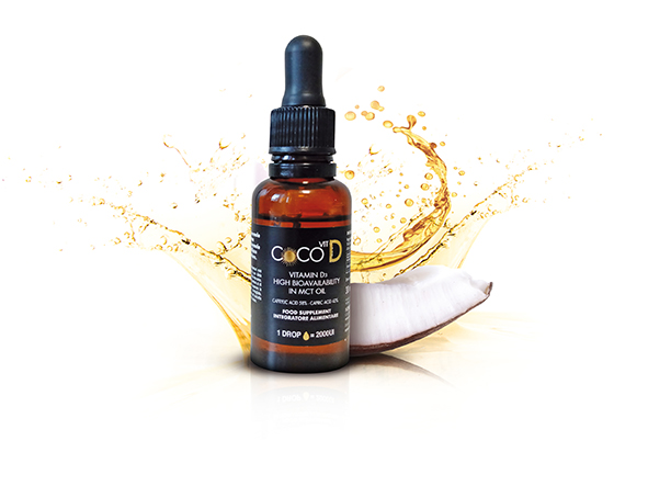 COCO VIT D, Vitamina D3 ad alta concentrazione e biodisponibilità