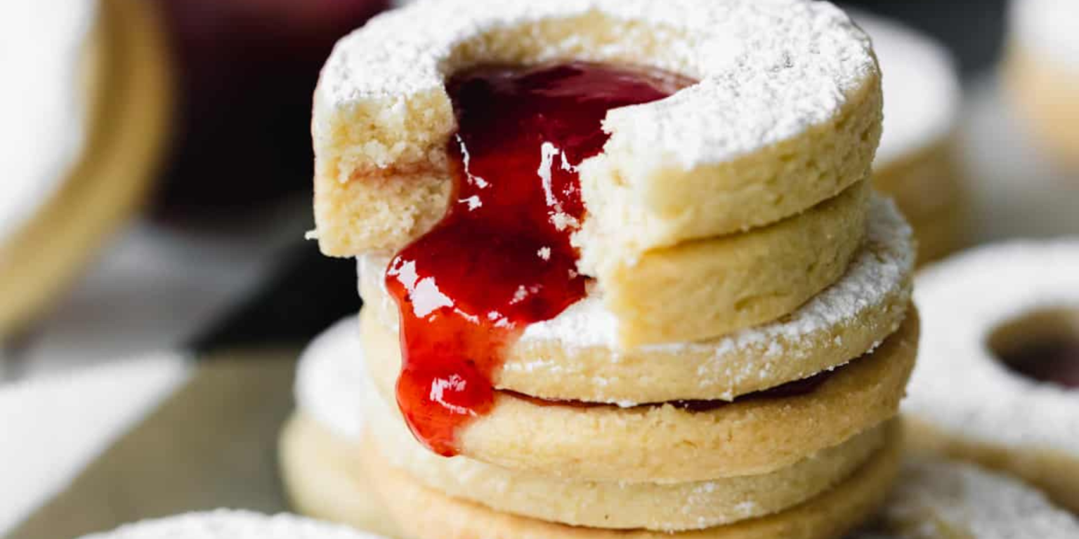 Linzer Cookies linzer cookies, biscotti di natale