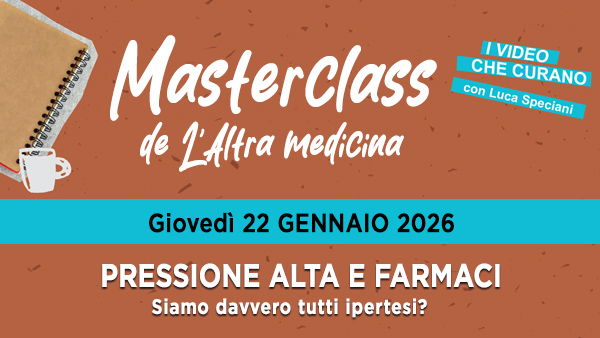 Registrazione Masterclass - "Pressione alta e farmaci" - Giovedì 22 gennaio 2026