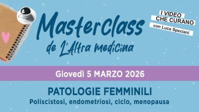Registrazione Masterclass - "Patologie femminili" - Giovedì 5 marzo 2026